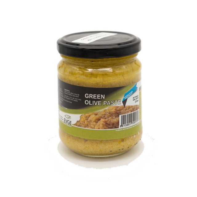 Grüne Olivenpaste