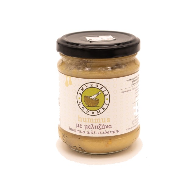 Hummus mit Aubergine Aufstrich