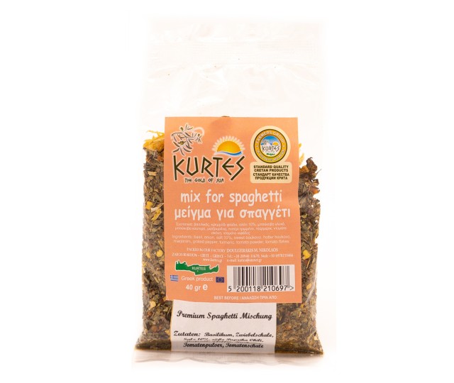 Kurtes Premium Spaghetti-Gewürzmischung 40g