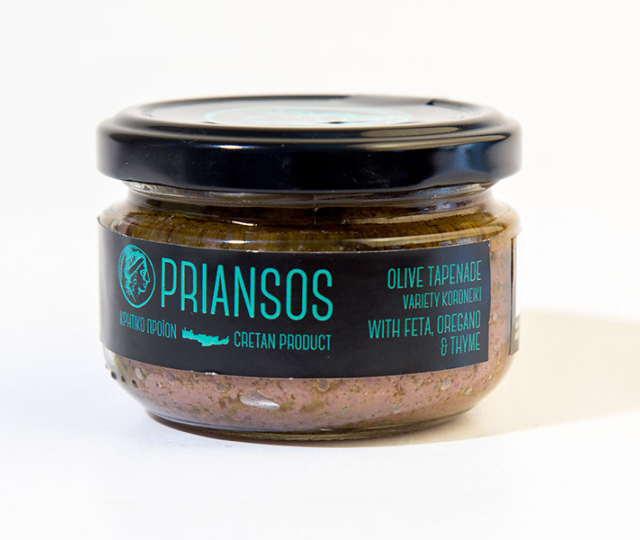 Priansos Olive Tapenade with Feta, Oregano and Thyme 100g